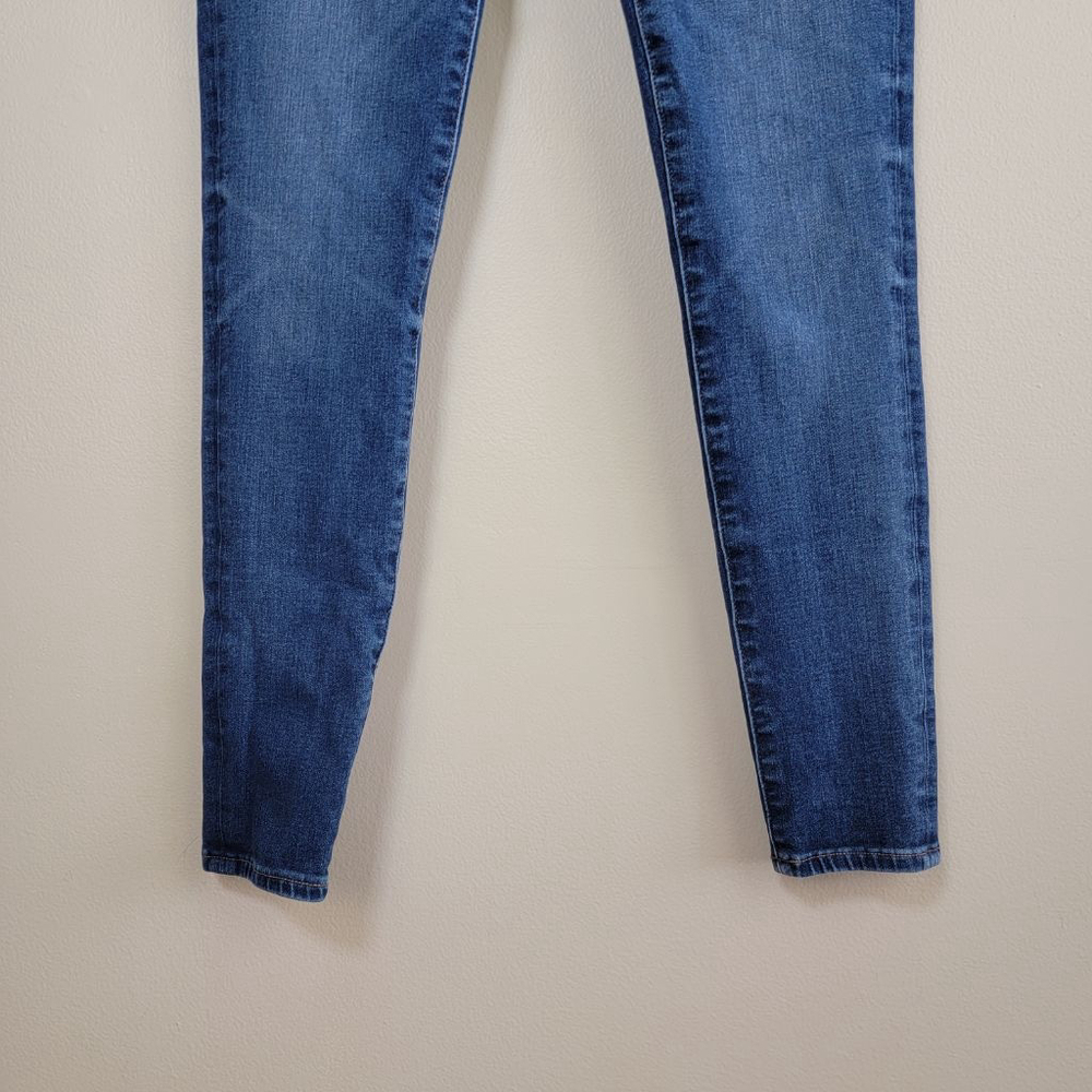 American Eagle Skinny Dream Jeans Super Hi Rise Jegging Medium Blue Wash AE 2 - Picture 5 of 10